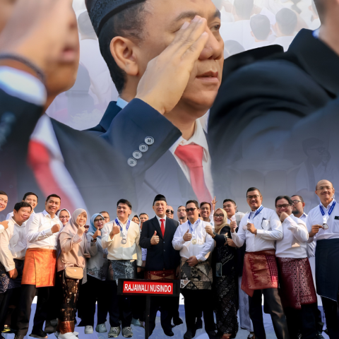 Rajawali Nusindo Ikuti Upacara HUT Ke-81 Kemerdekaan RI Bersama ID FOOD Group